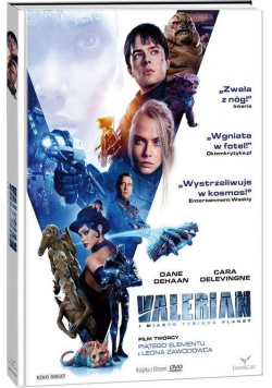 Valerian i miasto tysiąca planet DVD + książka