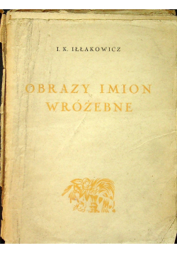 Obrazy imion wróżebne  1926 r.