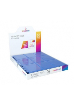 Gamegenic:18-Pocket Pages Sideloading-Blue(50szt)