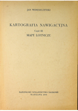 Kartografia nawigacyjna mapy lotnicze
