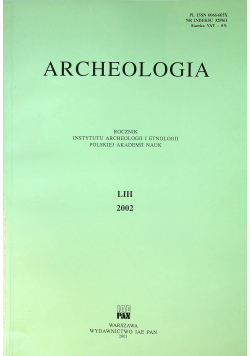 Archeologia tom LIII