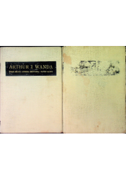 Arthur i Wanda Tom 1 i 2 1928 r.