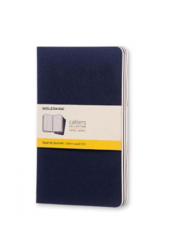 Zestaw 3 zeszytów Cahier Journals 13x21 kratka