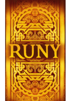 Runy z książką