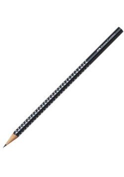 Ołówek Sparkle Metallic black (12szt)FABER CASTELL
