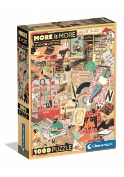 Puzzle 1000 Compact Books ang Writing 37074