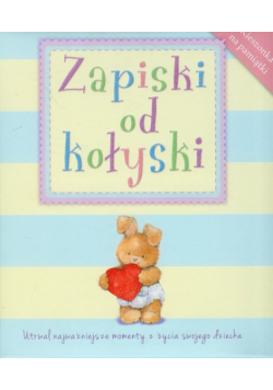 Zapiski od kołyski okładka niebieska