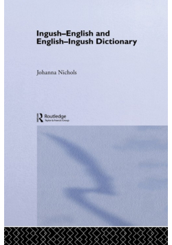 Ingush-English and English-Ingush Dictionary