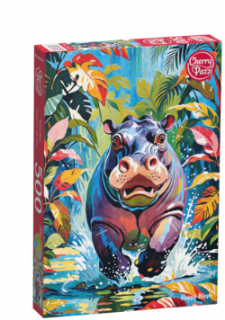 Puzzle 500 CherryPazzi Happy Hippo 20272