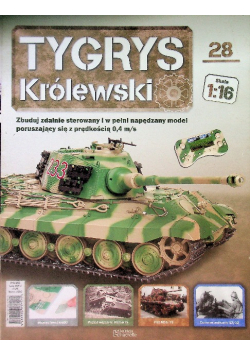 Kolekcja Tygrys Królewski Czołg Nr 28 / 23