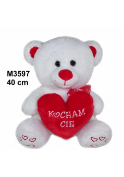 Miś z sercem 40cm