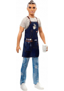 Barbie. Lalka Ken kariera barista FXP03