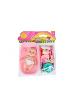 Lalka bobas 18cm z akcesoriami