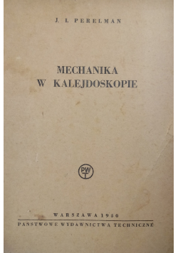 Mechanika w Kalejdoskopie 1950 r