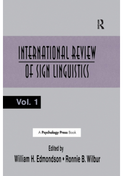 International Review of Sign Linguistics