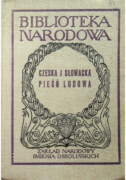 Czeska i słowacka pieśń ludowa