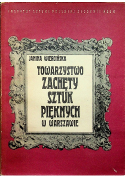 Towarzystwo zachęty sztuk pięknych w Warszawie