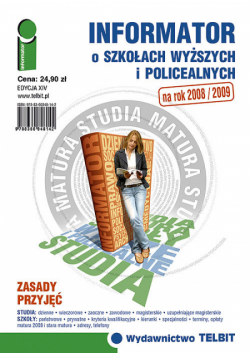 Informator o szkołach wyższych i policealnych 2008/2009
