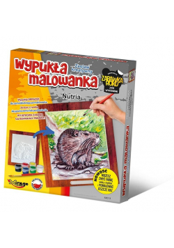 Wypukła malowanka Futrzak - Nutria