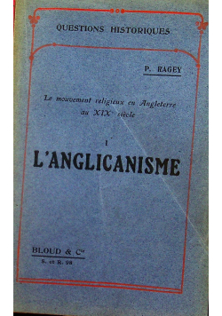 Langlicanisme 1911 r.