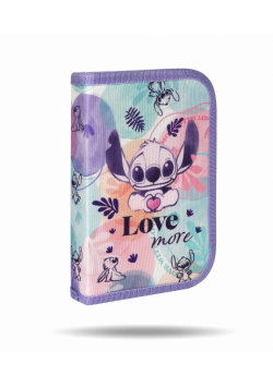 Piórnik 1-komorowy Disney Fashion Stitch Clipper bez wyposażenia