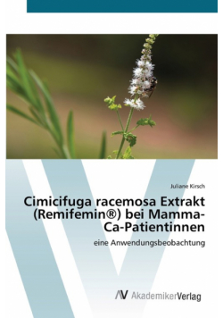 Cimicifuga racemosa Extrakt (Remifemin®) bei Mamma-Ca-Patientinnen