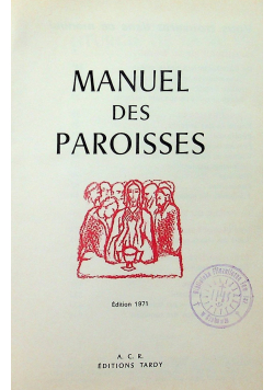 Manuel des paroisses
