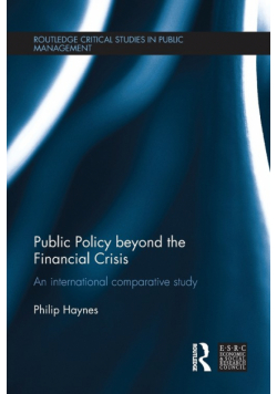 Public Policy beyond the Financial Crisis