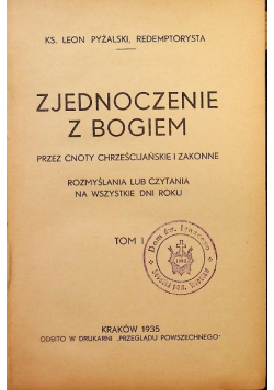 Zjednoczenie z Bogiem Tom I 1935 r.
