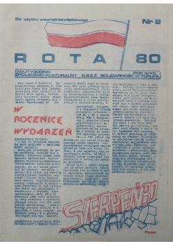 Rota 80 nr 2