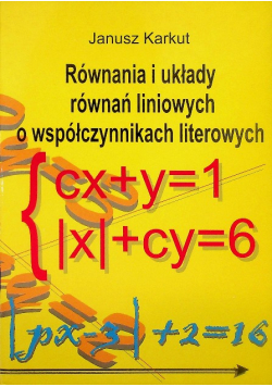Równania i układy równań. Wartości i wektory własne