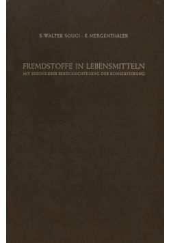 Fremdstoffe In Lebensmitteln