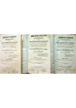 Mediations 3 tomy 1859 r