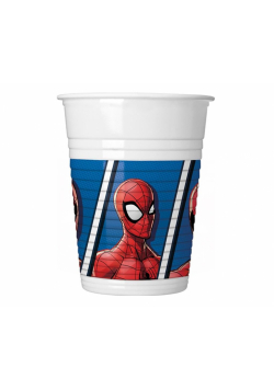 Kubeczki plastikowe Spider-Man 200ml 8szt