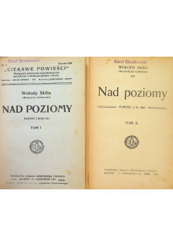 Nad poziomy Tom 1 i 2 1910r