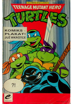 Teenage mutant hero turtles Nr 1/1991