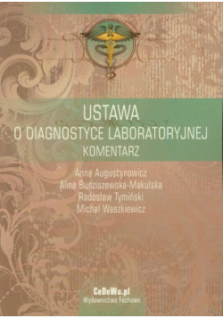 Ustawa o diagnostyce laboratoryjnej komentarz