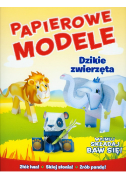 Dzikie zwierzęta: papierowe modele