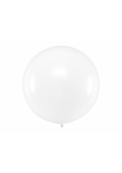 Balon okrągły Pastel Clear 1m