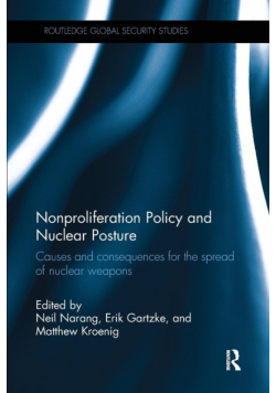 Nonproliferation Policy and Nuclear Posture