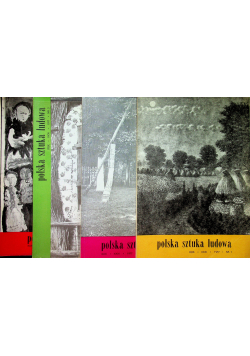 Polska sztuka ludowa rok XXXI 4 numery