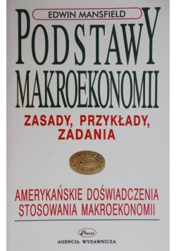 Podstawy makroekonomii Zasady  przykłady zadania