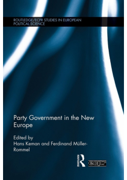 Party Government in the New Europe