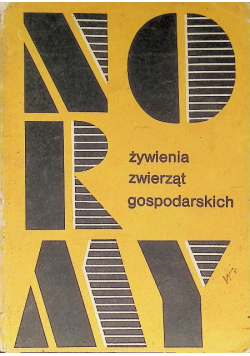 Normy żywienia zwierząt gospodarczych