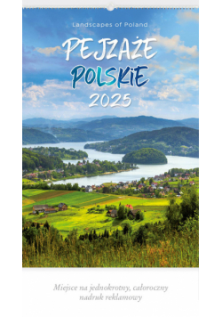 Kalendarz 2025 RW 01 Pejzaże polskie