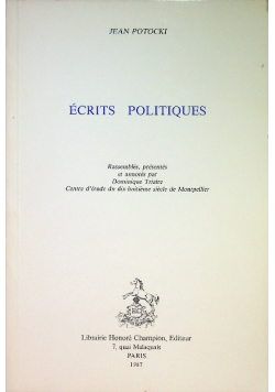 Ecrits politiques