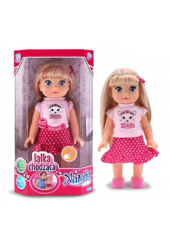Lalka Natalia chodząca 33cm