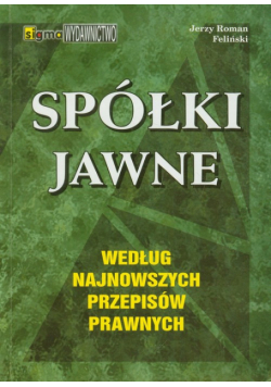 Spółki jawne