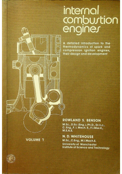 Internal Combustion Engines Volume I