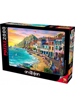 Puzzle 2000 Wspaniała plaża